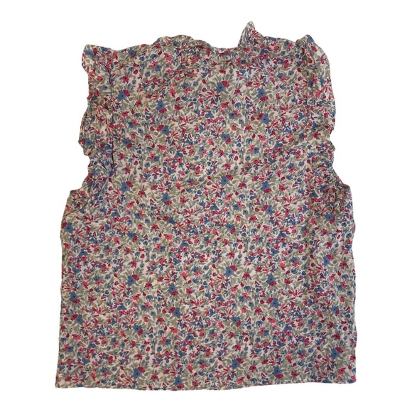 NWT Women's Ditsy Top BB DAKOTA STEVE MADDEN Blouse Size Small S - Picture 2 of 2